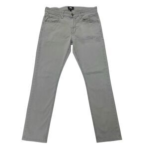 Paige Lennox Denim Jeans Mens 31x29 Gray Slim Fit Stretch Modern Made in USA